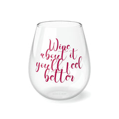 Stemless Wine Glass, 11.75oz