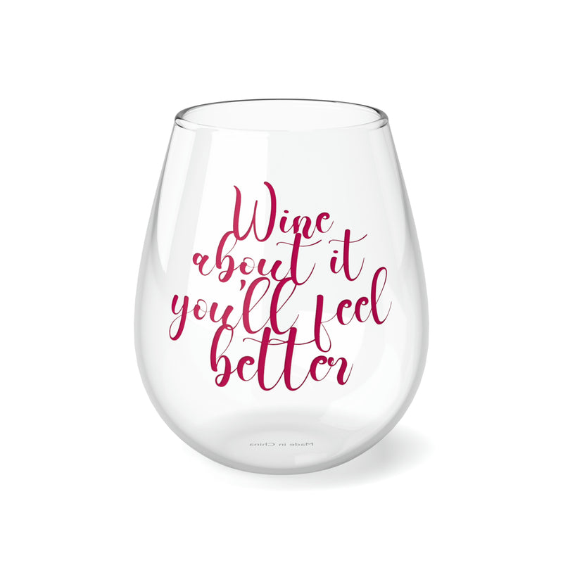 Stemless Wine Glass, 11.75oz