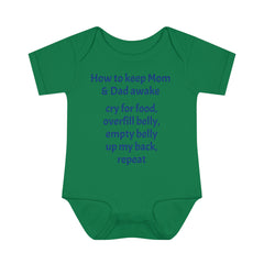 Infant Baby Rib Bodysuit