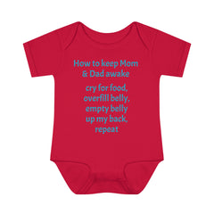 Infant Baby Rib Bodysuit