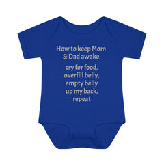 Infant Baby Rib Bodysuit