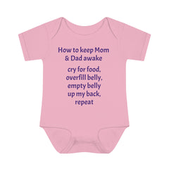 Infant Baby Rib Bodysuit