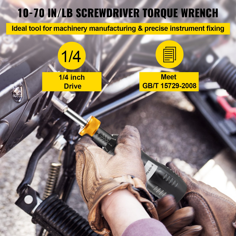 VEVOR Torque Screwdriver, 1/4