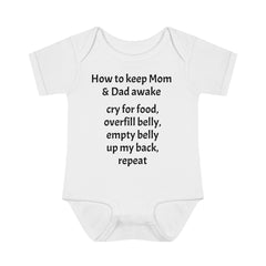 Infant Baby Rib Bodysuit