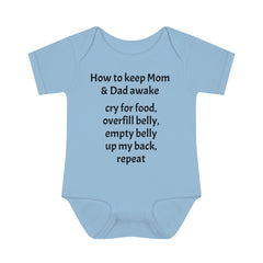 Infant Baby Rib Bodysuit